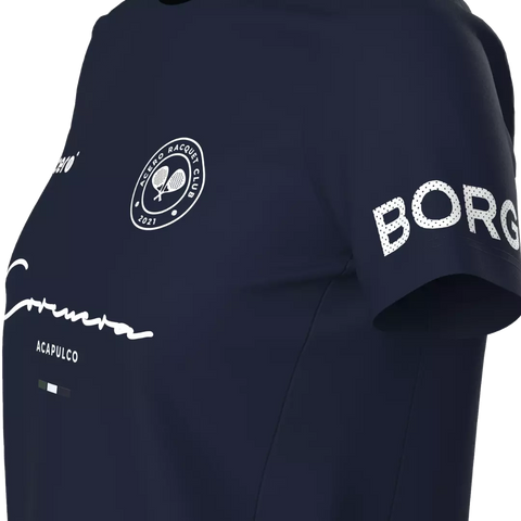 Borg T-Shirt - Navy blue